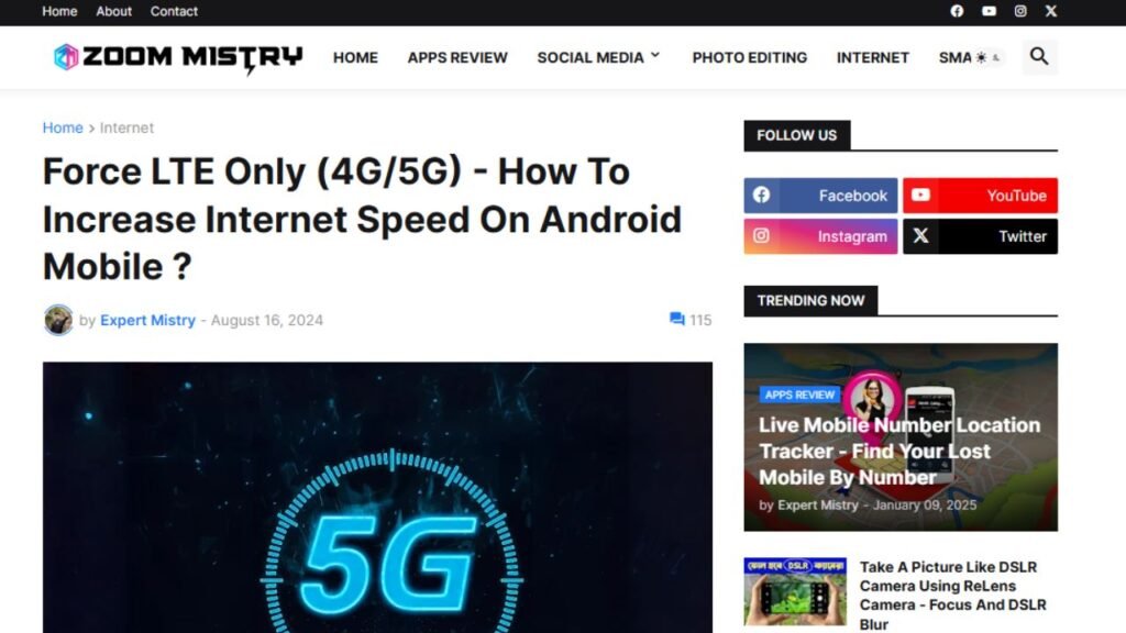 What is Zoom Mistry LTE?